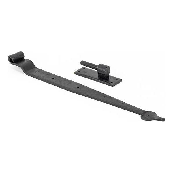 From The Anvil - External Beeswax 24" Hook & Band Hinge - Cranked (pair) - External Beeswax  - 91471