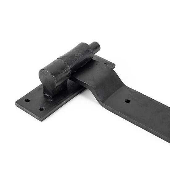 From The Anvil - External Beeswax 24" Hook & Band Hinge - Cranked (pair) - External Beeswax  - 91471