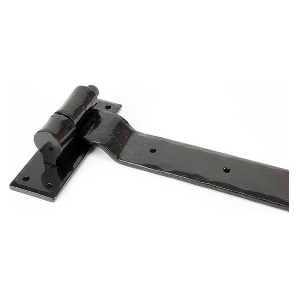 From The Anvil - Black 24" Hook & Band Hinge - Cranked (pair) - Black  - 91473