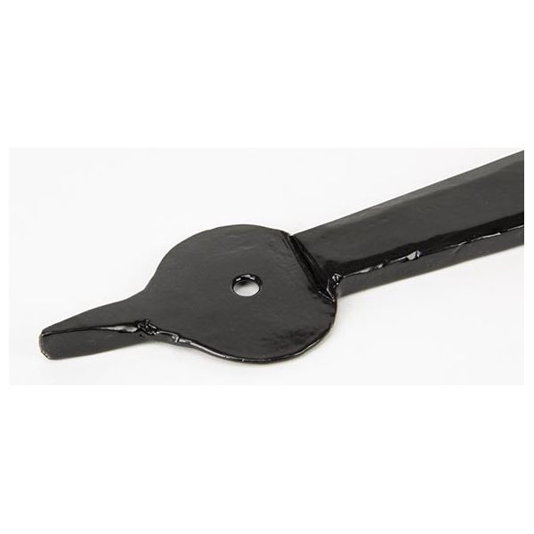 From The Anvil - Black 24" Hook & Band Hinge - Cranked (pair) - Black  - 91473