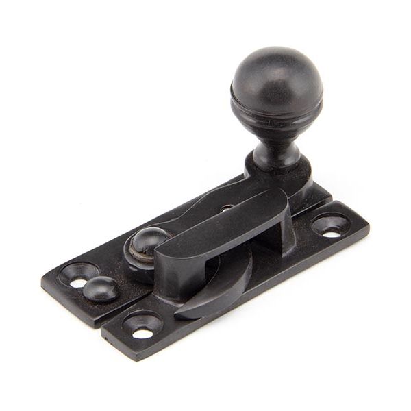 From The Anvil - Aged Bronze Prestbury Sash Hook Fastener - Aged Bronze  - 91745