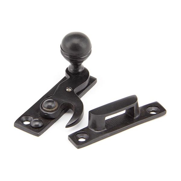 From The Anvil - Aged Bronze Prestbury Sash Hook Fastener - Aged Bronze  - 91745