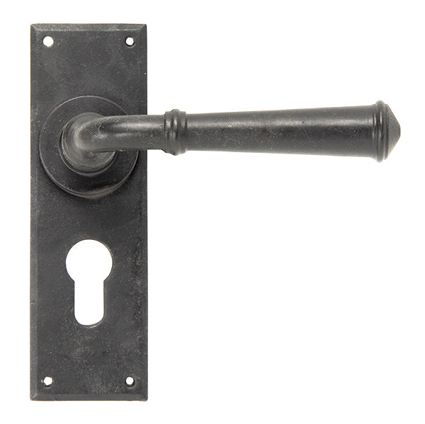 From The Anvil - Regency Lever Euro Lock Set - External Beeswax - 92054