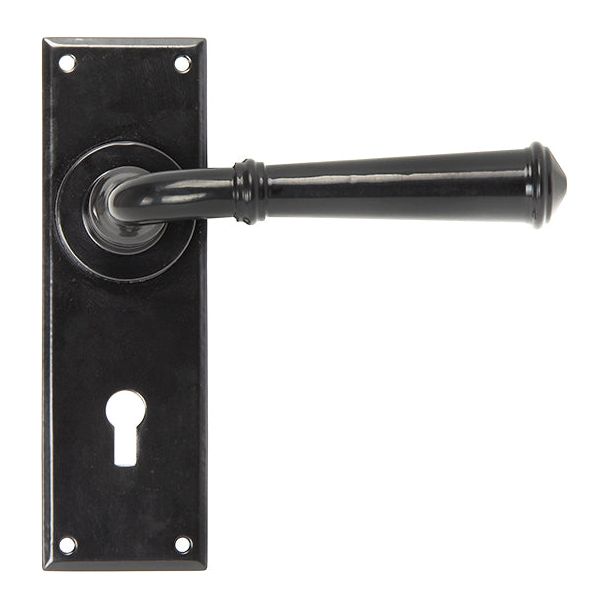 From The Anvil - Regency Lever Lock Set - Black - 92057