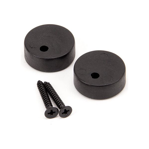 From The Anvil - 100kg Black (Top Mount) Sliding Door Hardware Kit (2m Track) - Black  - 93230