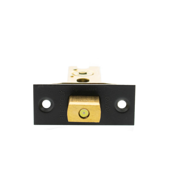 Atlantic Fire-Rated CE Marked Bolt Through Heavy Duty Tubular Deadbolt 3" - Matt Black - ADBCE3MB