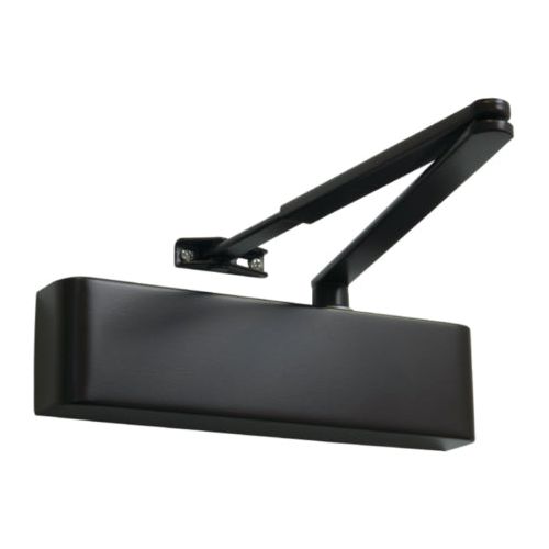 Atlantic Premium Grade Door Closer -max 110kg,DDA,Adj,Slimline - Matt Black - ADC925MB