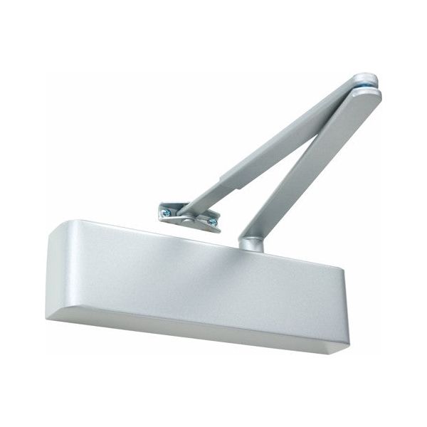 Atlantic Premium Grade Door Closer -max 110kg,DDA,Adj,Slimline - Silver - ADC925SE