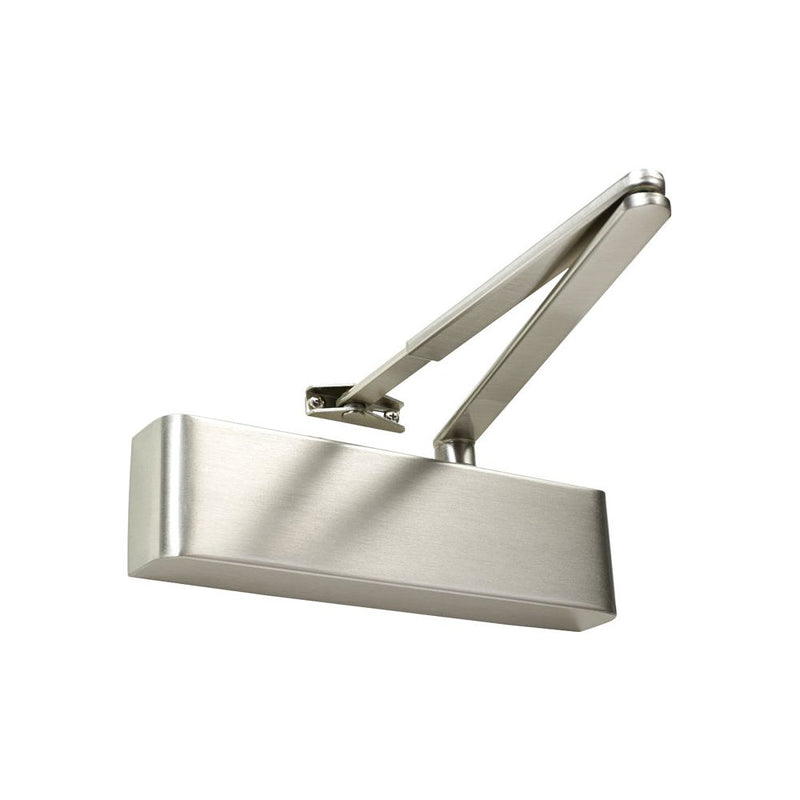 Atlantic Premium Grade Door Closer -max 110kg,DDA,Adj,Slimline - Satin Nickel - ADC925SNP