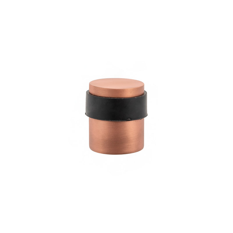 Atlantic Cylinder Premium Floor Mounted Door Stop - Urban Satin Copper - ADSCPUSC