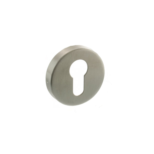 Atlantic Euro Escutcheons - Satin Stainless Steel - AESCESSS