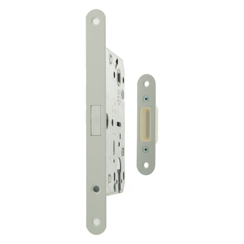 AGB Polaris 2XT Magnetic Euro Profile Sashlock 60mm backset - White - AGB2XTEWH