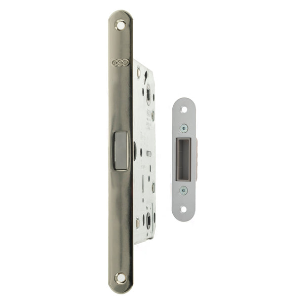 AGB Polaris 2XT Magnetic Bathroom Lock 60mm backset - Polished Chrome - AGB2XTWCPC