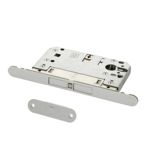 AGB Touch Magnetic Door Catch Euro Profile Sashlock - White - AGBTEWH