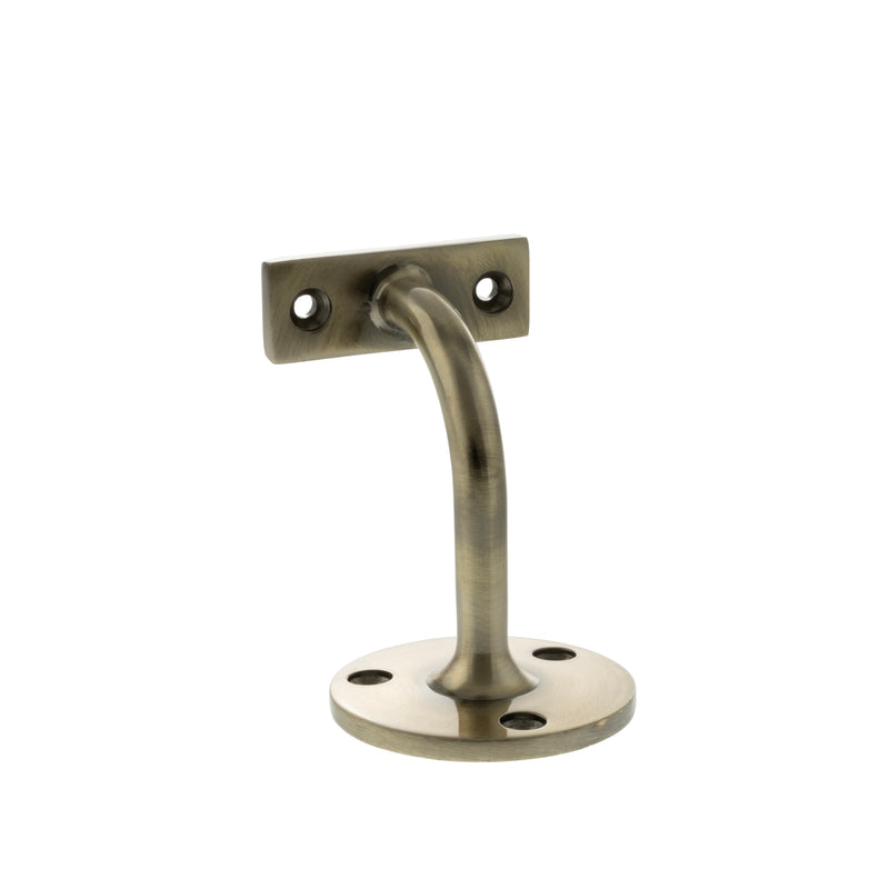 Atlantic Heavy-duty Handrail Bracket 80mm Projection - Antique Brass - AHB80AB