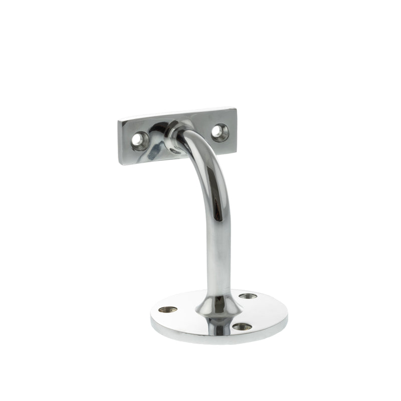 Atlantic Heavy-duty Handrail Bracket 80mm Projection - Polished Chrome - AHB80PC