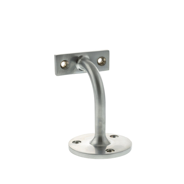 Atlantic Heavy-duty Handrail Bracket 80mm Projection - Satin Chrome - AHB80SC