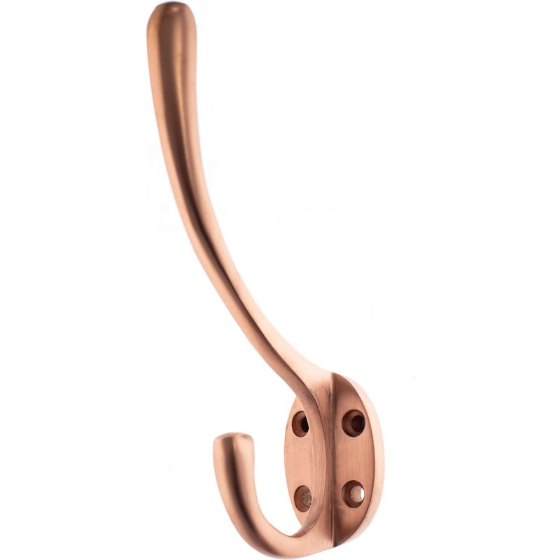 Atlantic Traditional Hat & Coat Hook - Urban Satin Copper - AHCHUSC