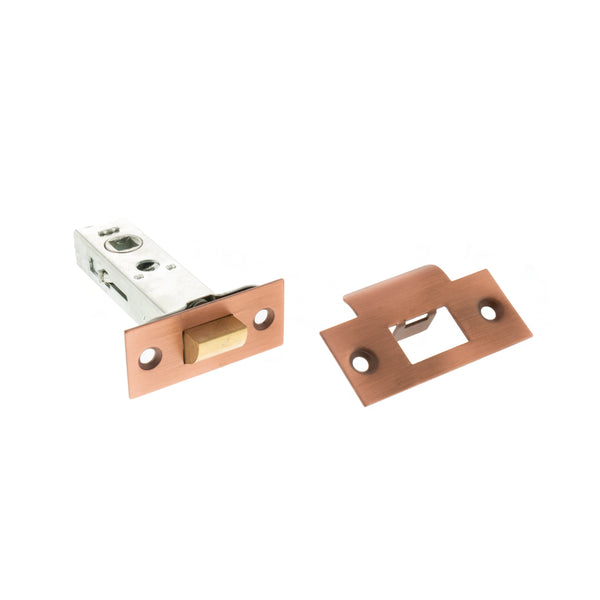 Atlantic Heavy Duty Bolt Through Tubular Latch 3" - Urban Satin Copper - AL3USC