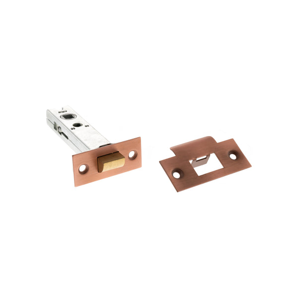 Atlantic Heavy Duty Bolt Through Tubular Latch 4" - Urban Satin Copper - AL4USC