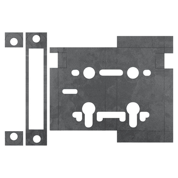 Atlantic Bathroom Lock Intumescent Lock Kit FD30 0.8mm - ALKINTBATHFD30