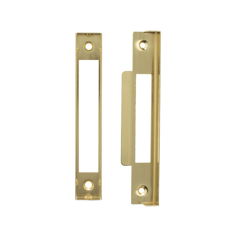 Atlantic 3 Lever Sashlock Rebate Kit - Polished Brass - ALKREBS3LKPB