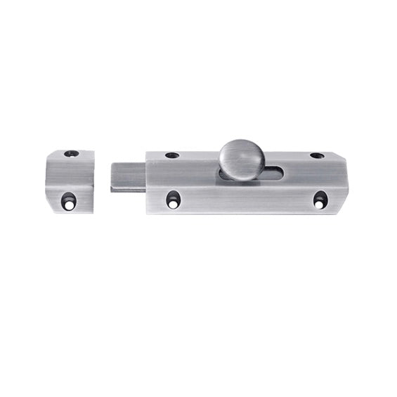 Carlisle Brass - Surface Bolt 255mm - Satin Chrome - AQ84SC - Choice Handles