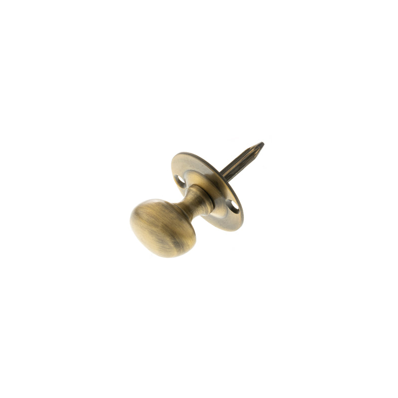 Atlantic Rack Bolt Oval Thumbturn - Antique Brass - ARBTAB