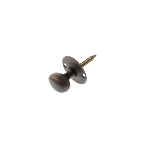 Atlantic Rack Bolt Oval Thumbturn - Antique Copper - ARBTAC