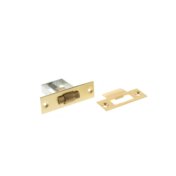 Atlantic - Adjustable Architectural Heavy Duty Roller Catch - Satin Brass - ARCASB - Choice Handles