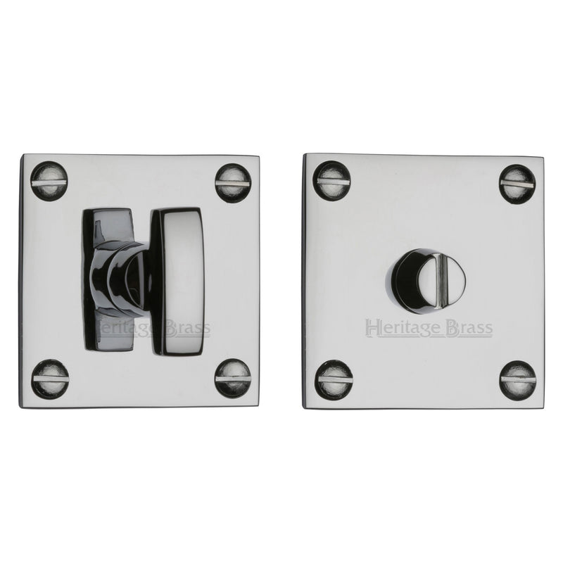 Heritage Brass Thumbturn & Emergency Release  for Bathroom & Bedroom Doors  Polished Chrome finish - BAU1555-PC - Choice Handles