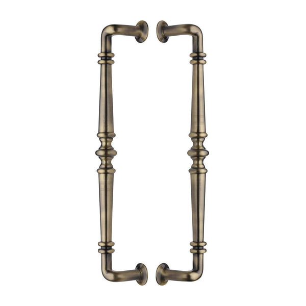 Heritage Brass Back to Back Door Pull Handle Avon Design Antique Brass finish
 - BTB1169 390-AT