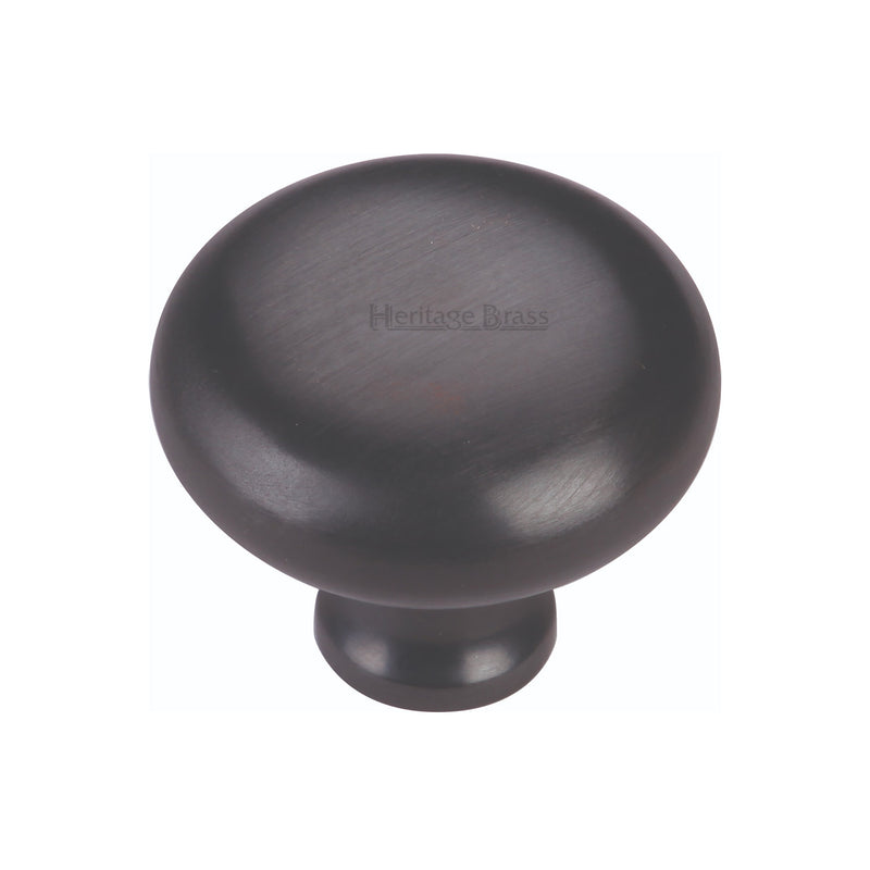 Timeless Elegance and Unrivaled QualityHeritage Brass Cabinet Knob Victorian Round Design 38mm Matt Black finish - C113 38-BKMT - Choice Handles