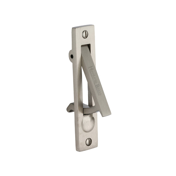 Pocket Door Edge Pull Satin Nickel finish - C1165-SN