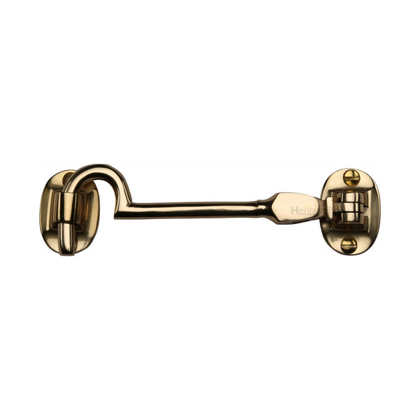 Heritage Brass Cabin Hook 4 Polished Brass finish
 - C1530 4-PB - Choice Handles