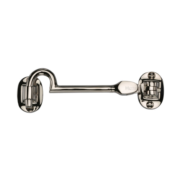 Heritage Brass Cabin Hook 4" Polished Nickel finish - C1530 4-PNF - Choice Handles