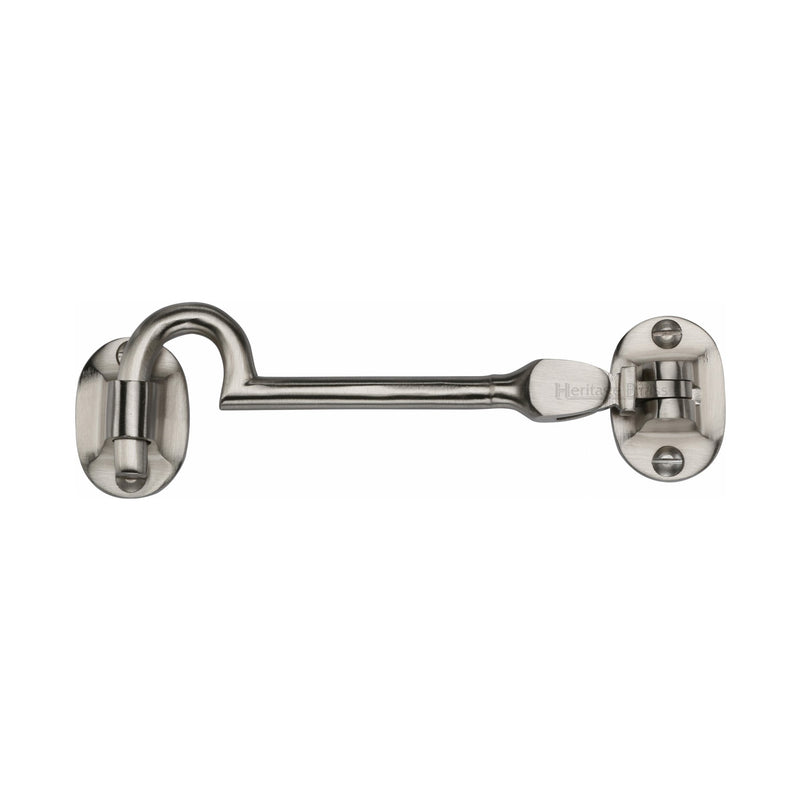 Heritage Brass Cabin Hook 4" Satin Nickel finish - C1530 4-SN - Choice Handles