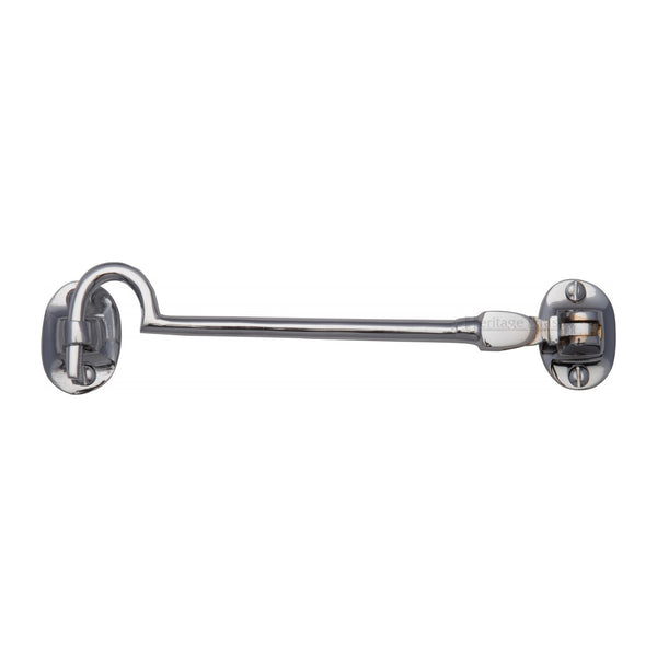 Heritage Brass Cabin Hook 6" Polished Chrome finish - C1530 6-PC - Choice Handles