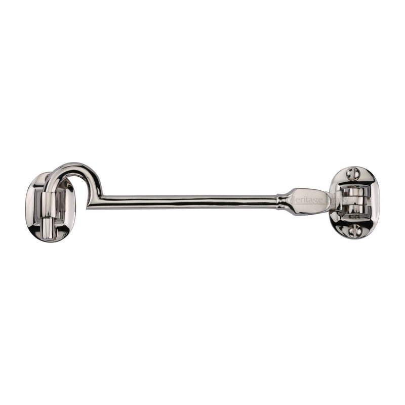 Heritage Brass Cabin Hook 6" Polished Nickel finish - C1530 6-PNF - Choice Handles