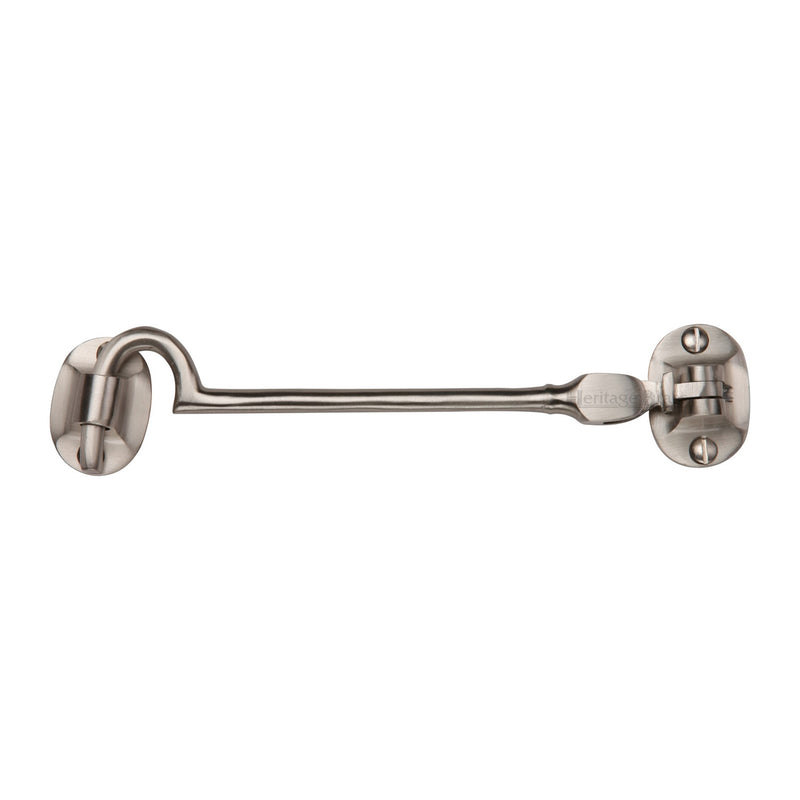 Heritage Brass Cabin Hook 6" Satin Nickel finish - C1530 6-SN - Choice Handles