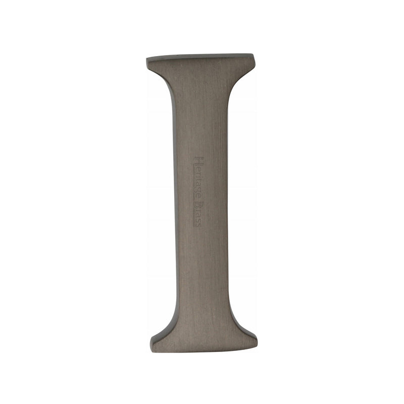 Heritage Brass Alphabet I Pin Fix 51mm (2") Matt Bronze Finish - C1565 2 I-MB - Choice Handles