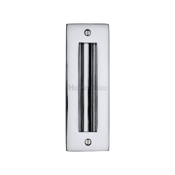 Heritage Brass Flush Pull 6" Polished Chrome finish - C1820 6-PC