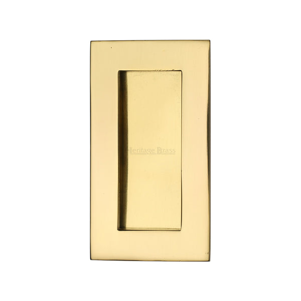 4 Flush Handle Polished Brass
 - C1855 105-PB