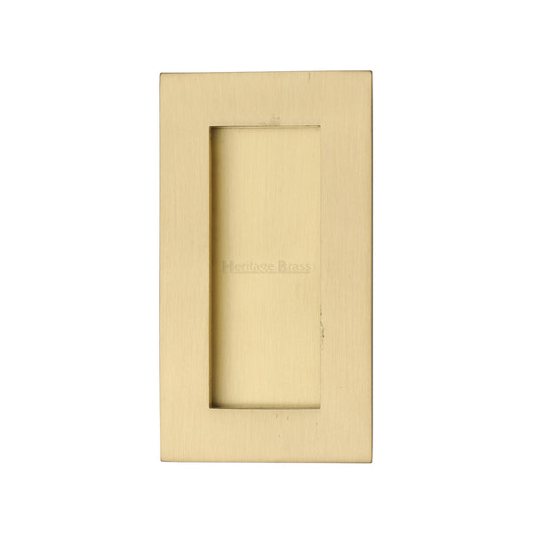 4 Flush Handle Satin Brass
 - C1855 105-SB