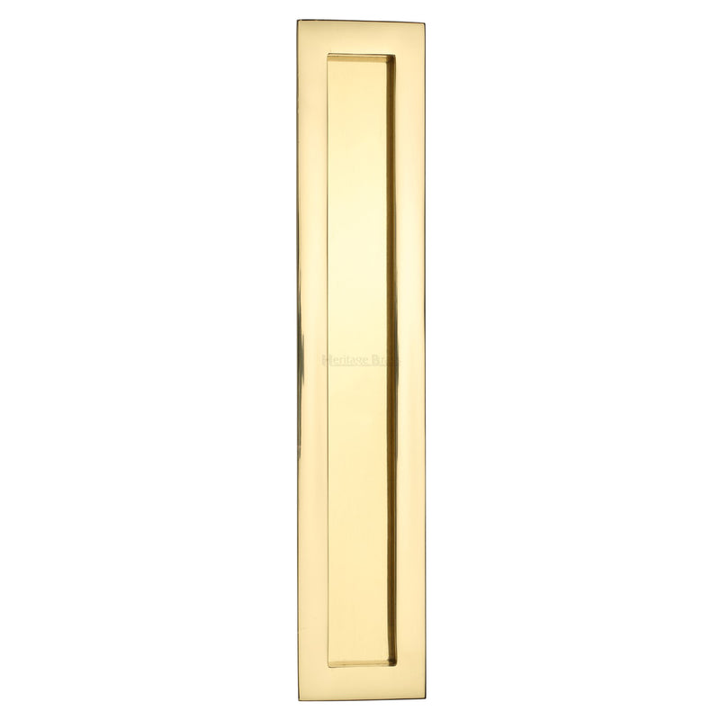 12" Flush Handle Polished Brass - C1855 300-PB