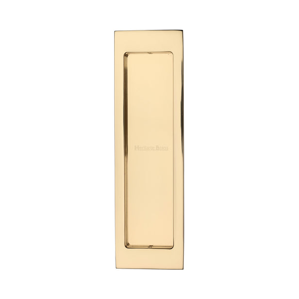 Flush Pull 197mm Polished Brass finish
 - C1872-PB