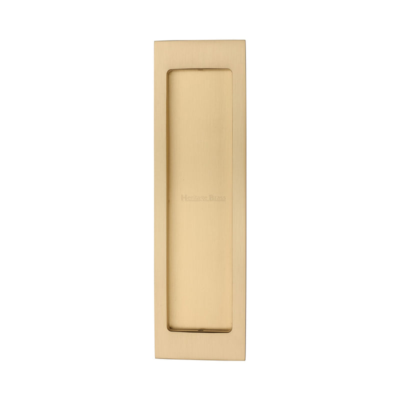 Flush Pull 197mm Satin Brass finish
 - C1872-SB