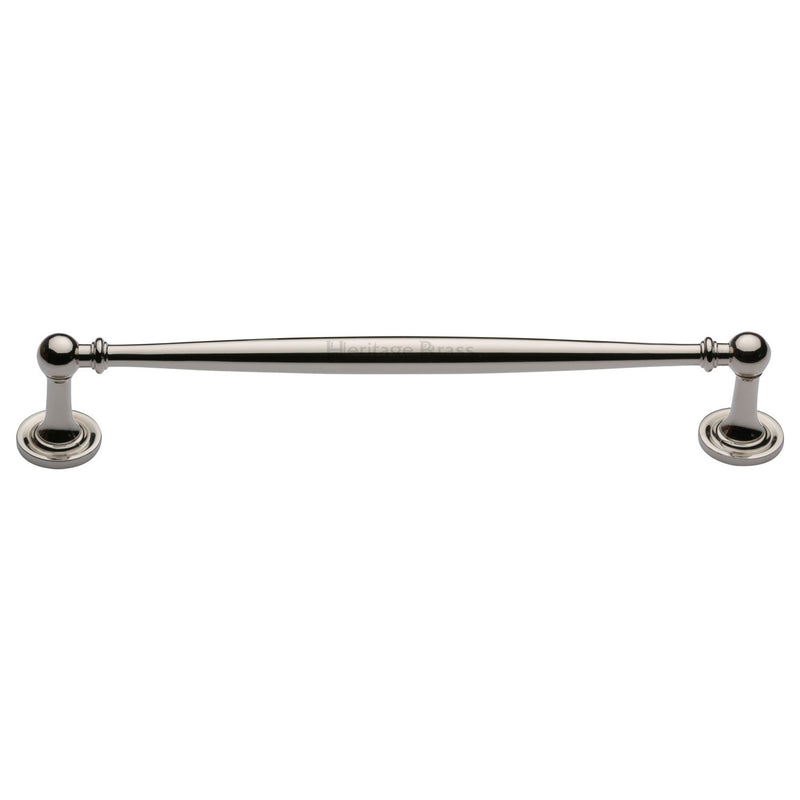 Heritage Brass Cabinet Pull Colonial Design 203mm CTC Polished Nickel Finish - C2533 203-PNF