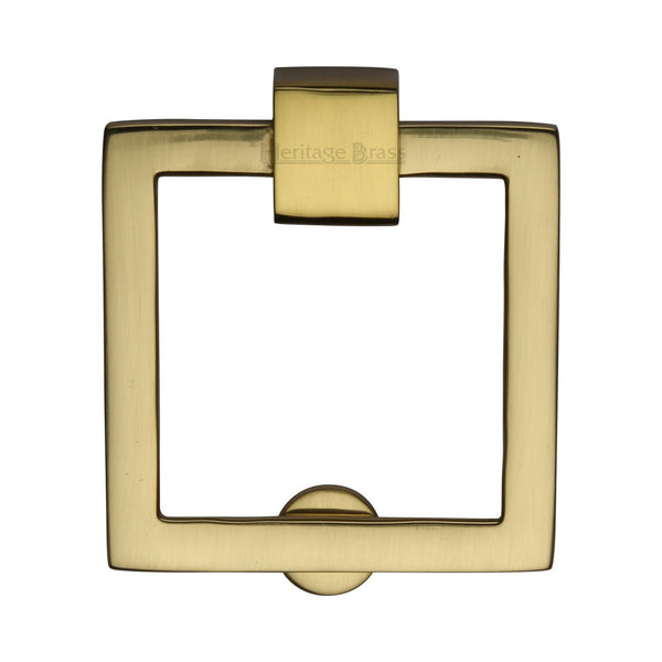 Heritage Brass Square Drop Pull Polished Brass finish - C6311-PB - Choice Handles