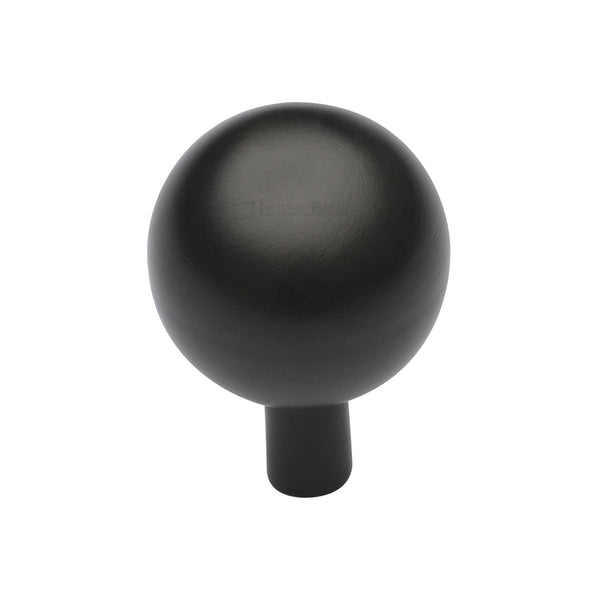 Heritage Brass Cabinet Knob Sphere Design 28mm Matt Bronze finish - C8323 28-MB - Choice Handles